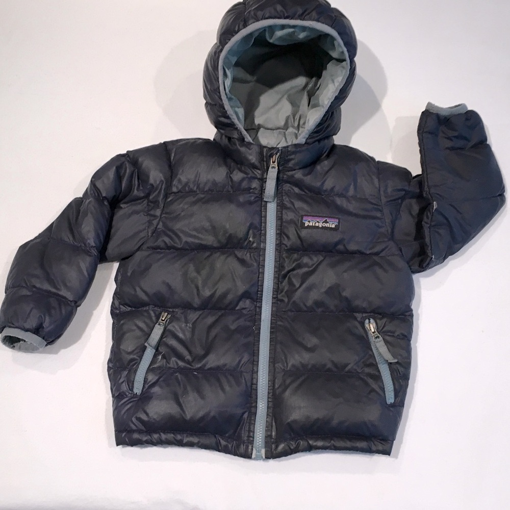 Patagonia Baby Hi-Loft Down Sweater Hoodie